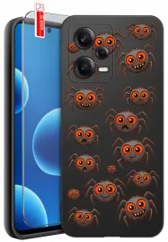 etui-do-xiaomi-redmi-note-12-5g-or-poco-x5-5g-wzory-halloween-case-szklo-9h