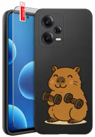etui-do-xiaomi-redmi-note-12-5g-or-poco-x5-5g-wzory-kapibara-case-szklo-9h