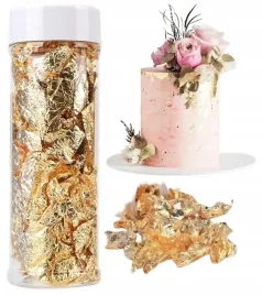 platki-zloto-dekoracyjne-dekoracja-tortu-ozdoby-na-tort-kawalki-zlota