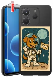 etui-do-xiaomi-redmi-note-14-5g-wzory-pies-piesek-z-psem-dog-case-szklo