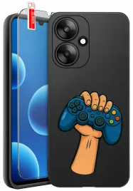 etui-do-xiaomi-redmi-13c-5g-gracz-game-over-player-wzory-szklo-9h