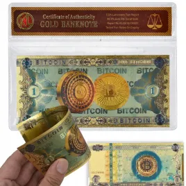 banknot-kolekcjonerski-1-bitcoin-krypto-pozlacany