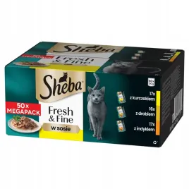 sheba-fresh-fine-kurczak-drob-indyk-w-sosie-50x50g