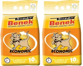 super-benek-economic-20l-zbrylajacy-zwirek-dla-kota-bentonitowy