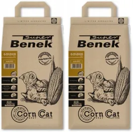 super-benek-corn-cat-golden-28l-kukurydziany-waleczki-gruby-zwirek-dla