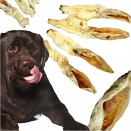 przysmaki-gryzak-dla-psa-naturalne-ucho-krolicze-z-futrem-wlosem-500g
