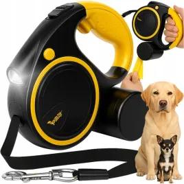 smycz-dla-psa-kota-automatyczna-z-latarka-zwijana-pojemnik-z-blokada