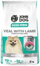 john-dog-good-form-karma-dla-psa-male-rasy-cielecina-jagniecina-3-kg