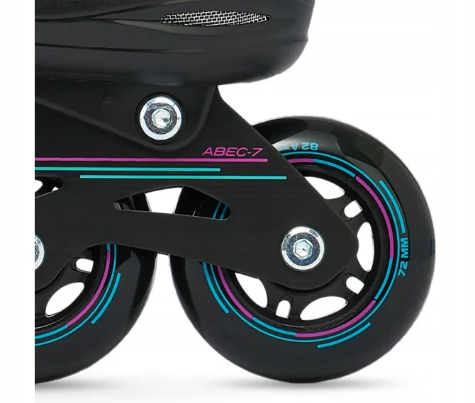 rolki-regulowane-raven-drill-mint-pink-38-42-twardosc-kol-82a