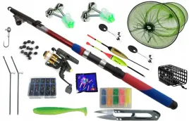 duzy-zestaw-wedkarski-na-ryby-uniwersalny-wedka-kolowrotek