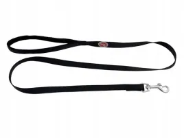 smycz-dla-psa-tradycyjna-120cm-2cm-z-uchwytem-podszytym-neoprenem-czarna