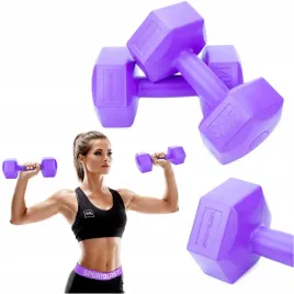 hantle-2x4kg-hantelki-ciezarki-zestaw-hantli-bitumiczne-do-cwiczen-8kg