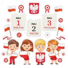 dekoracja-patriotyczna-swieto-konstytucji-duzy-zestaw-ozdoby-24-szt