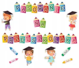 dekoracja-szkolna-pasowanie-na-przedszkolaka-dwustronne-32-szt