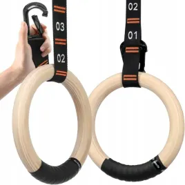 kolka-gimnastyczne-obrecze-do-podciagania-drewniane-uchwyty-okragle