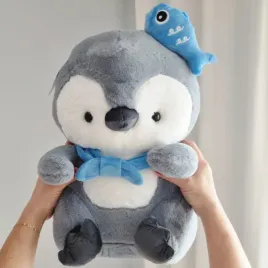 maskotka-pluszak-pingwin-pingwinek-duzy-z-rybka-45cm