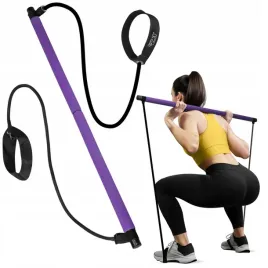 kij-drazek-treningowy-z-ekspanderami-do-pilatesu-fitnessu-gumy