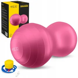 pilka-rehabilitacyjna-gimnastyczna-cwiczen-peanut-ball-fasolka-pompka