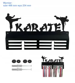 solidny-metalowy-wieszak-na-medale-karate-kolki-zaslepki-gratis