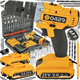 udarowa-wiertarko-wkretarka-akumulatorowa-2xaku-21v-bity-nasadki