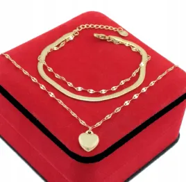 komplet-bizuterii-pozlacanej-naszyjnik-bransoletka-serce-stal