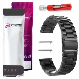 bransoleta-stalowa-pasek-do-zegarka-smartwatcha-22mm-czarna-skracacz