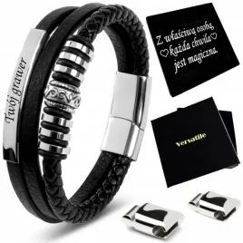 bransoletka-meska-skorzana-skora-grawer-gratis-srebrna-regulowana