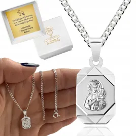 lancuszek-srebrny-medalik-komunijny-matka-boska-na-komunie-czy-chrzest