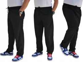 czarne-gladkie-spodnie-dresowe-prosta-nogawka-2-kieszenie-roz-xl