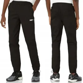 meskie-spodnie-joggery-puma-fusion-czarne-dresy-bawelna-ze-sciagaczami