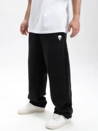 spodnie-dresowe-baggy-meskie-szerokie-bawelniane-czarne-marvel