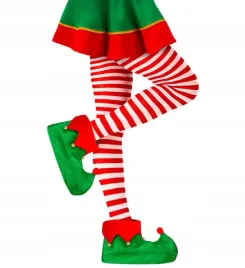 rajstopy-elfa-damskie-w-bialo-czerwone-paski-pani-elf-swieta