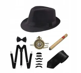 zestaw-retro-meski-gangster-7-elementow-kapelusz