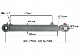 silownik-hydrauliczny-dwustronny-wysuw-500mm
