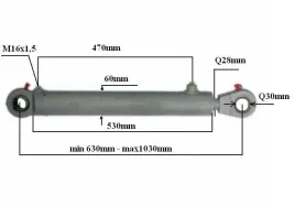 silownik-hydrauliczny-dwustronny-wysuw-400mm