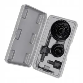 zestaw-otwornic-do-drewna-19-64mm-adapter-z-wiertlem-prowadzacym-11-szt