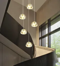 lampa-wiszaca-5-kuli-krysztalowych