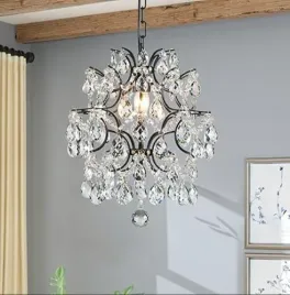 czarna-lampa-z-krysztalowym-wykonczeniem