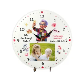 prezent-na-dzien-babci-personalizowany-zegar-na-zdjecie-nadruk-md1715