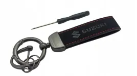 suzuki-brelok-breloczek-skora-zamsz