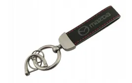 mazda-brelok-breloczek-skora-zamsz