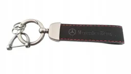 mercedes-brelok-breloczek-alcantara-skora-prezent