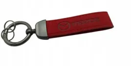 mazda-brelok-breloczek-brelok-alcantara-czerwony