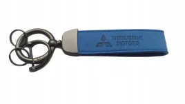 mitsubishi-brelok-breloczek-skora-alcantara-niebieski