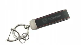 scania-brelok-breloczek-alcantara-czarny