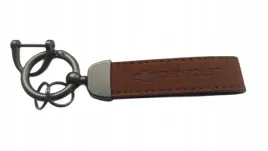 chevrolet-brelok-breloczek-skora-alcantara-brazowy