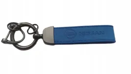 nissan-brelok-breloczek-skora-alcantara-niebieski