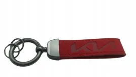 kia-nowe-logo-brelok-brylok-alcantara-czerwony