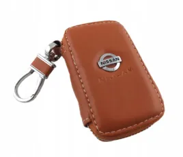 nissan-etui-pokrowiec-skorzany-na-kluczyk-brazowy