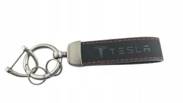 tesla-brelok-breloczek-alcantara-czarny